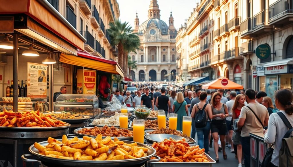 Valencia street food