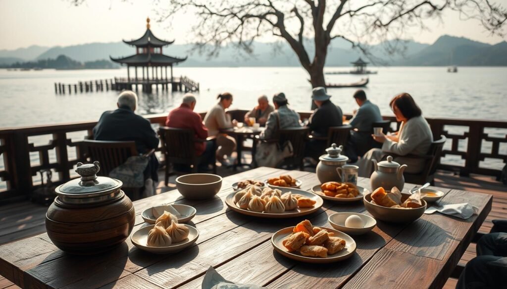 West Lake culinary traditions