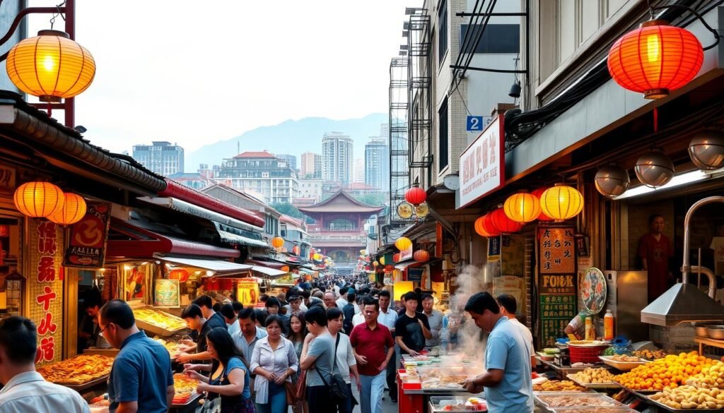 Xiamen street food market Xiamen street food market