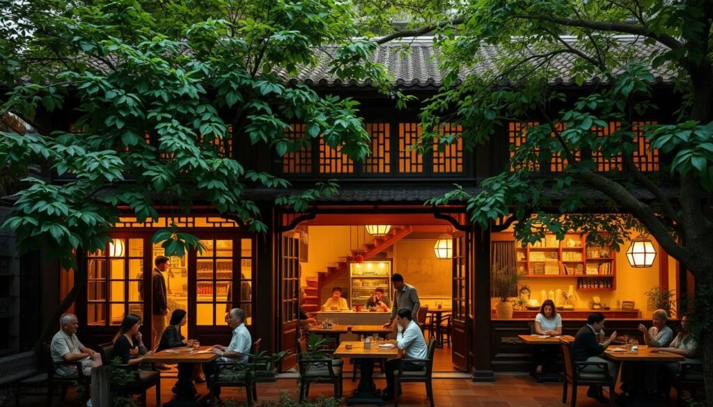 Yangzhou tea house culture