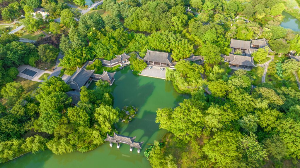 aerial view yangzhou slender aerial view yangzhou slender