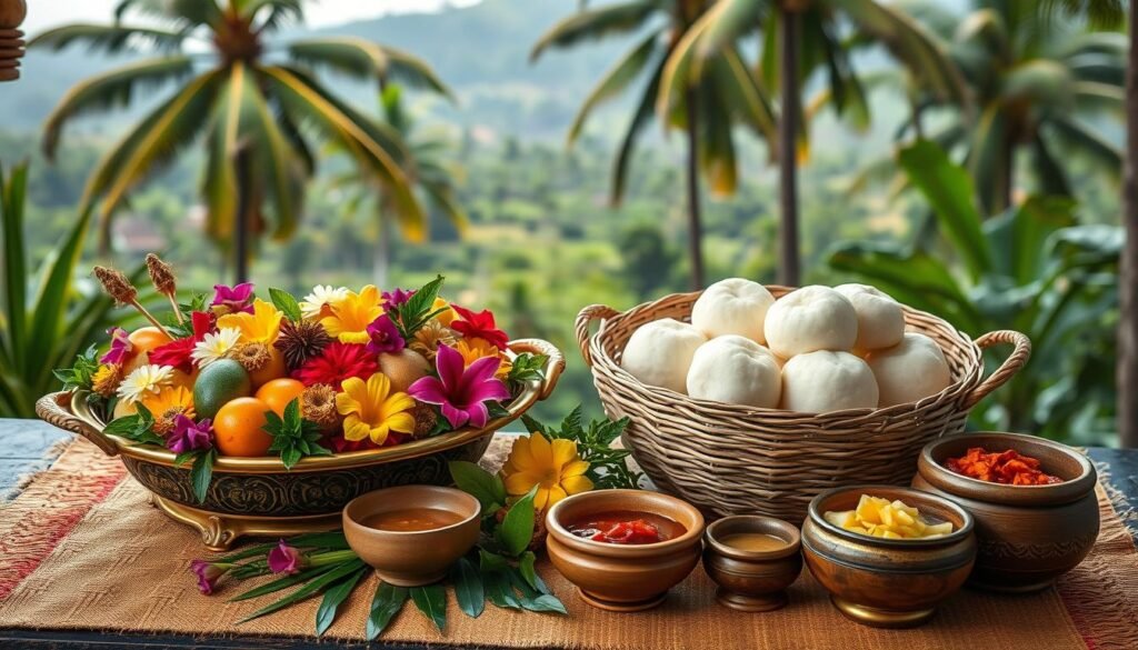 ceremonial foods in Bali