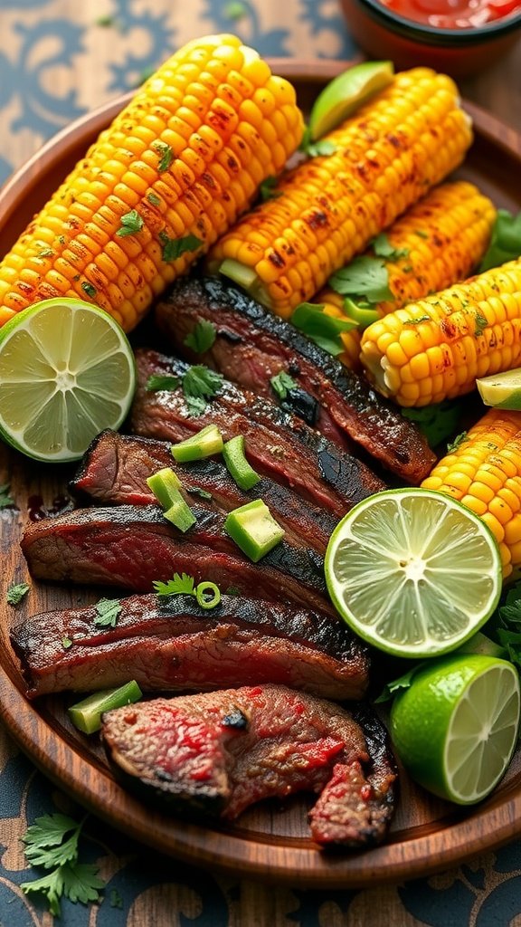 Zesty Chili-Lime Grilled Skirt Steak
