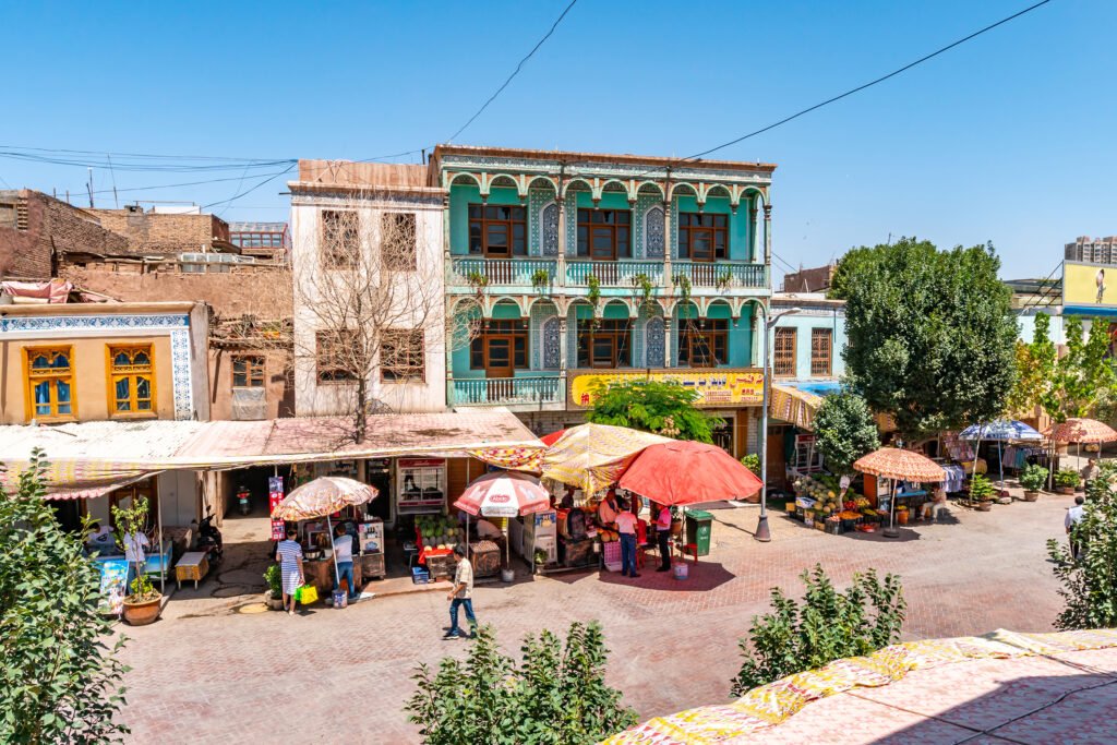 Kashgar Famous Hundred Year Old Tea House Kashgar Famous Hundred Year Old Tea House