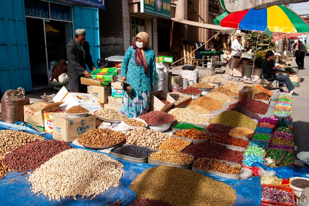 Citizens Of Kashgar Region famous spisec Xinjiang, China. Citizens Of Kashgar Region famous spisec Xinjiang, China.