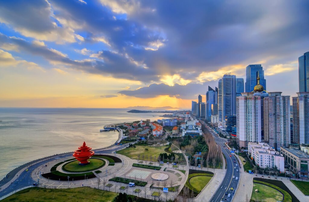 city square in qingdao