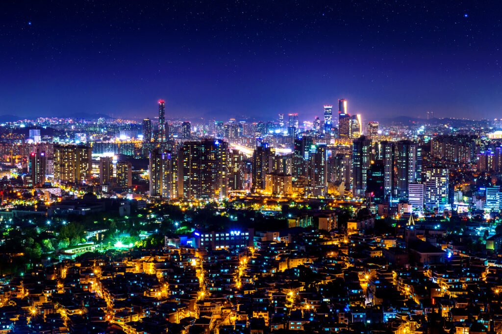 Seoul, night view Seoul, night view