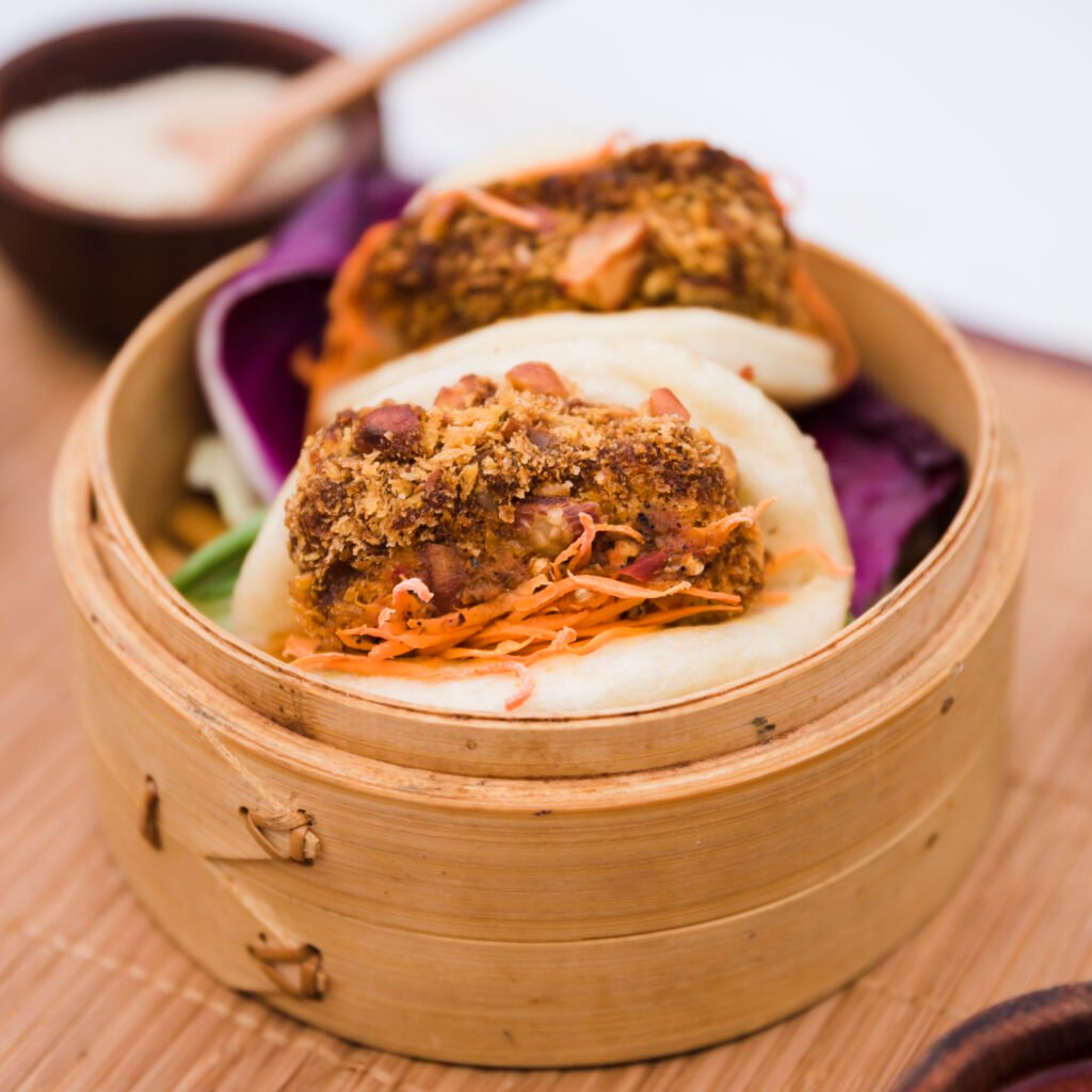 close-up-traditional-food-gua-bao-bamboo-steamer