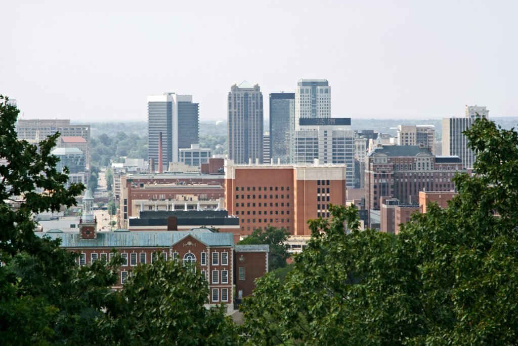 downtown-Birmingham, Alabama