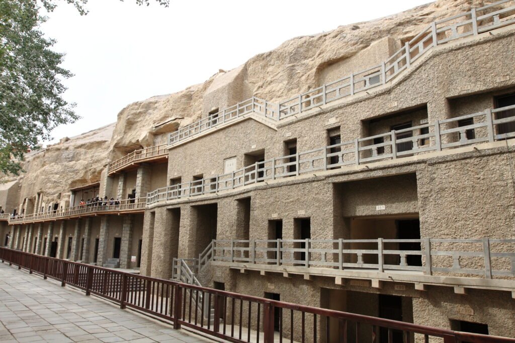 Gansu Dunhuang Mogao Grottoes Gansu Dunhuang Mogao Grottoes