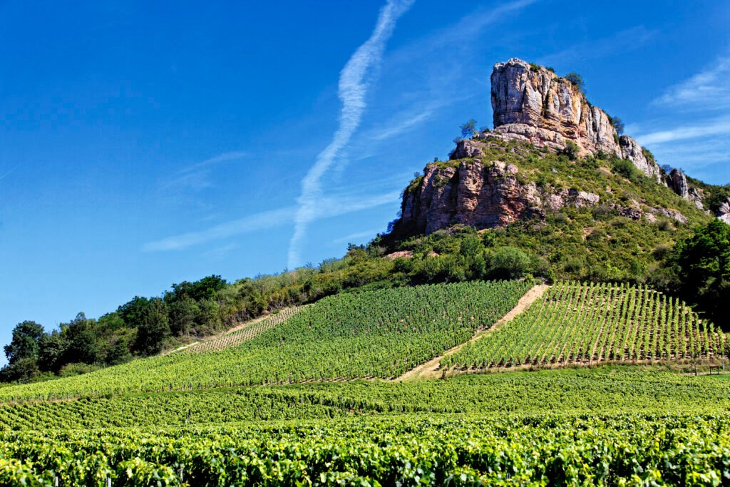 famous Solutre Rock