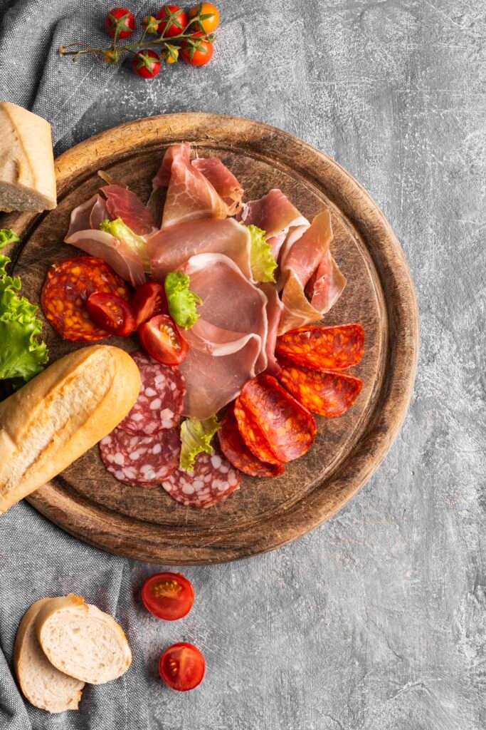 flat-lay-fresh-meat-concept