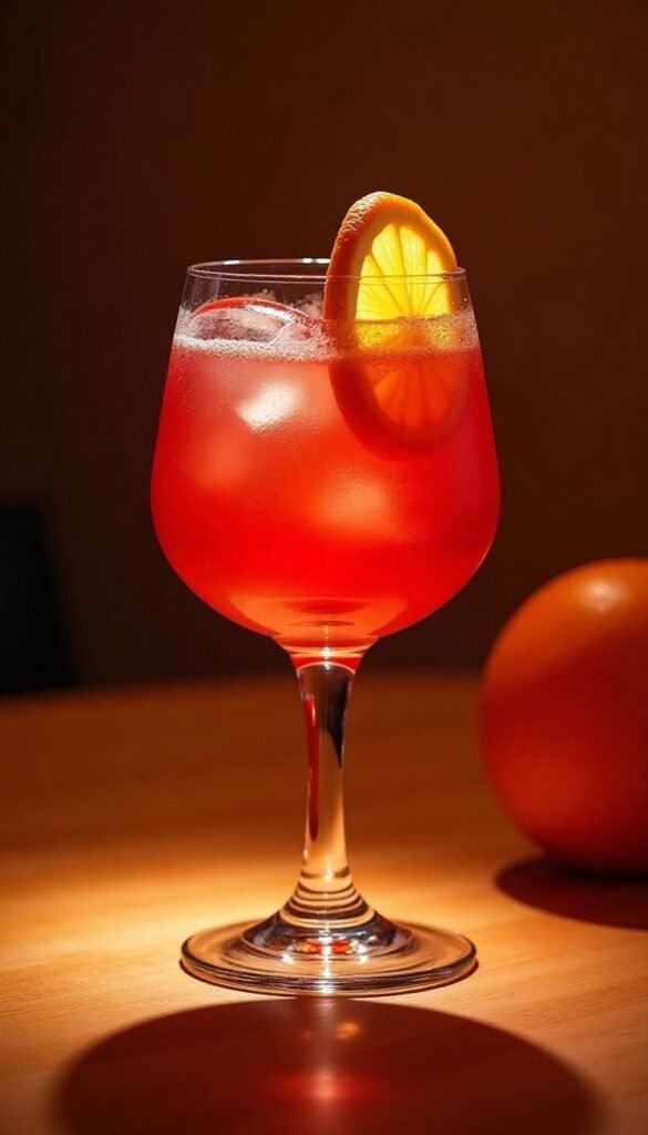Citrusy Negroni with a Twist
