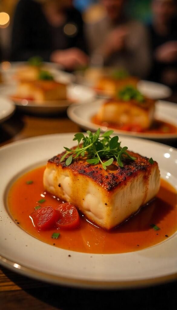 Honey Maple Glazed Cod 