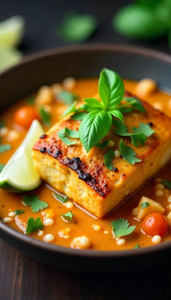 Spicy Thai Coconut Curry Cod Recipe