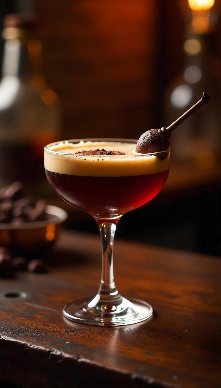Rich Bourbon Espresso Martini Recipe