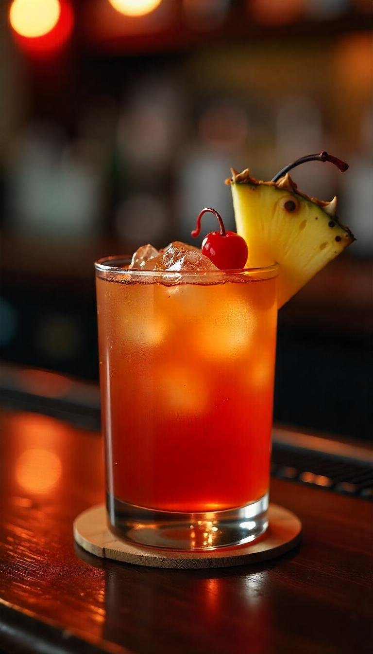 Bourbon Mai Tai Cocktail Recipe