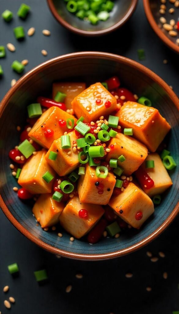 Zesty Szechuan Spicy Cod Stir-Fry Zesty Szechuan Spicy Cod Stir-Fry