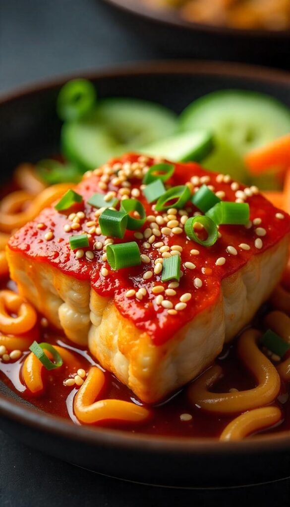 Zesty Szechuan Spicy Cod Stir-Fry Zesty Szechuan Spicy Cod Stir-Fry