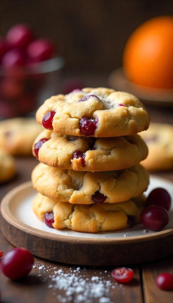 Chewy Cranberry Orange Cookies Chewy Cranberry Orange Cookies