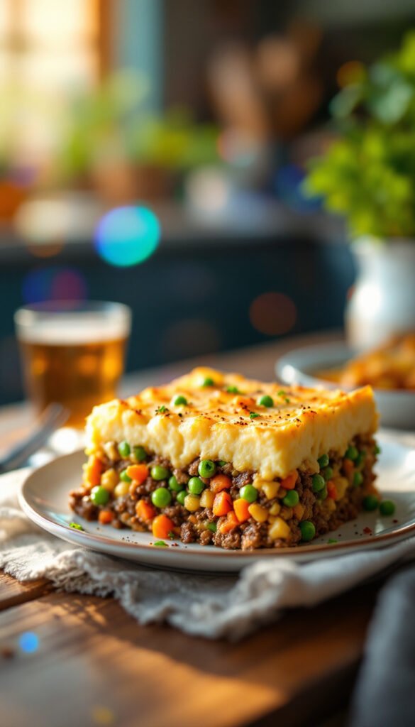 Savory Ground Beef and Vegetable Casserole Savory Ground Beef and Vegetable Casserole