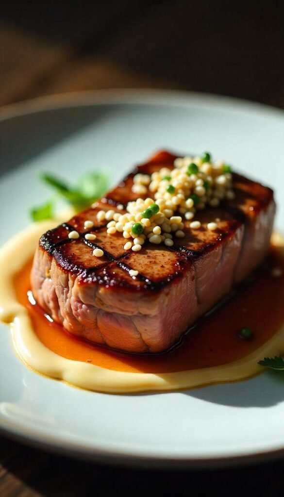 Flavorful Miso-Marinated Sirloin Steak Flavorful Miso-Marinated Sirloin Steak