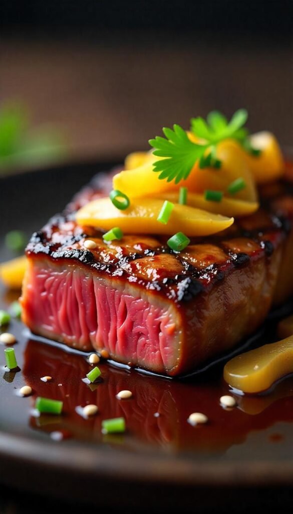 Flavorful Miso-Marinated Sirloin Steak Flavorful Miso-Marinated Sirloin Steak