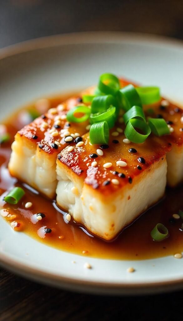 Savory Miso Glazed Cod