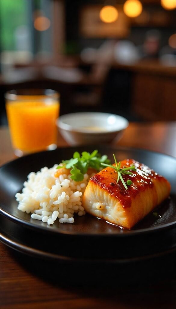 Savory Miso Glazed Cod 