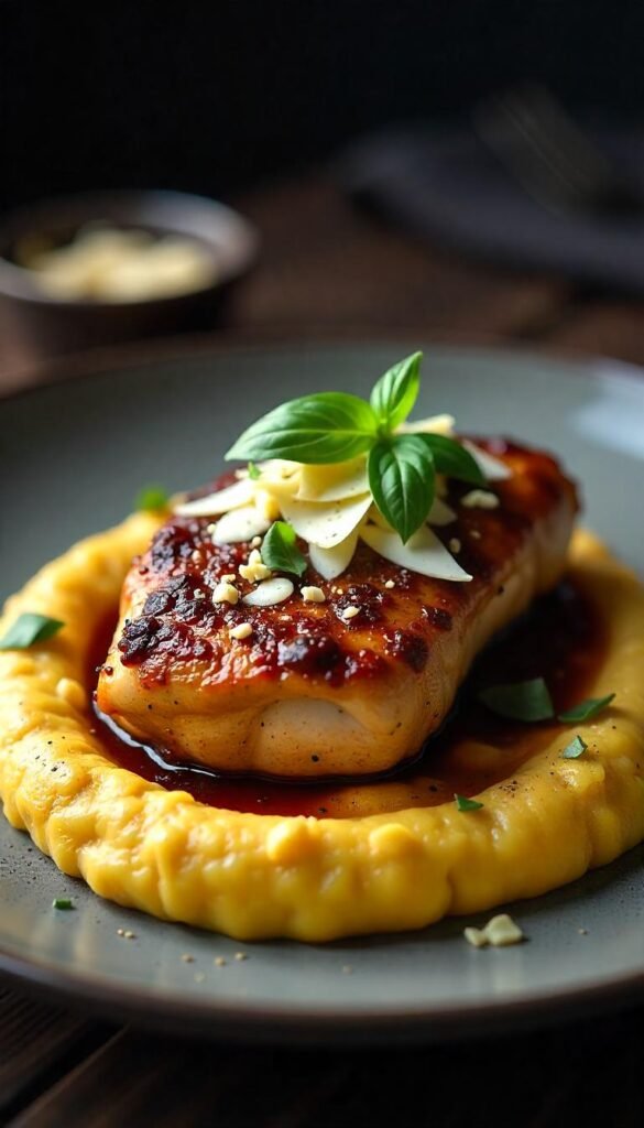 Savory Balsamic Glazed Chicken Thighs Recipe