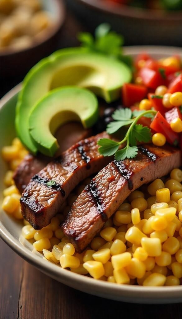 Savory Steak Burrito Bowl Savory Steak Burrito Bowl