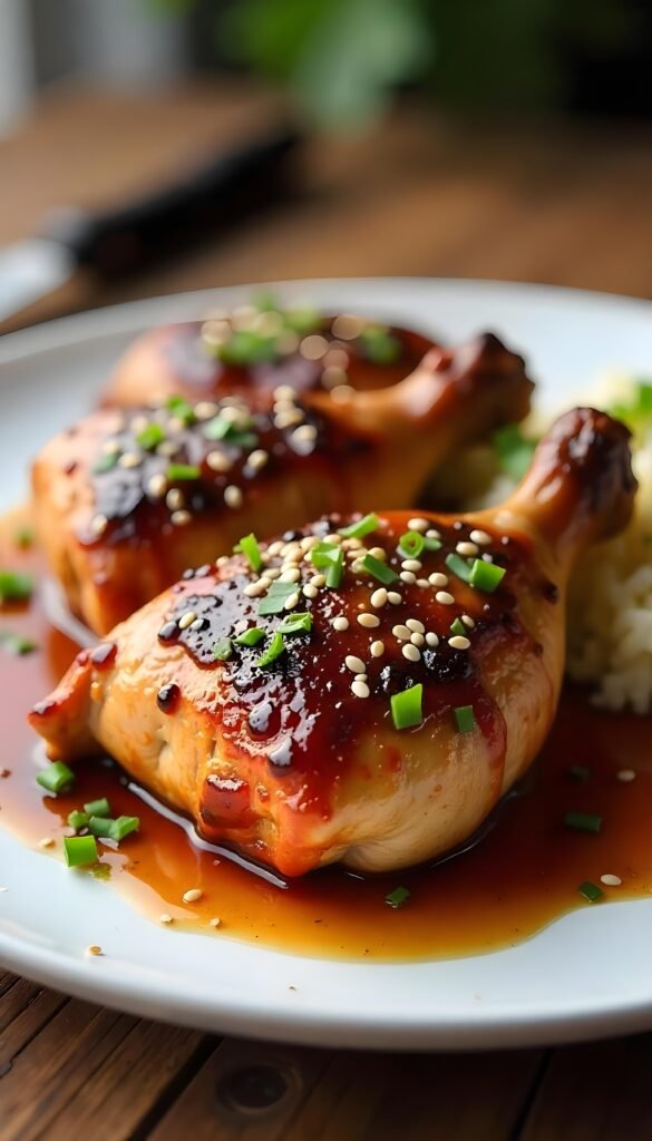 Savory Balsamic Glazed Chicken Thighs Recipe
