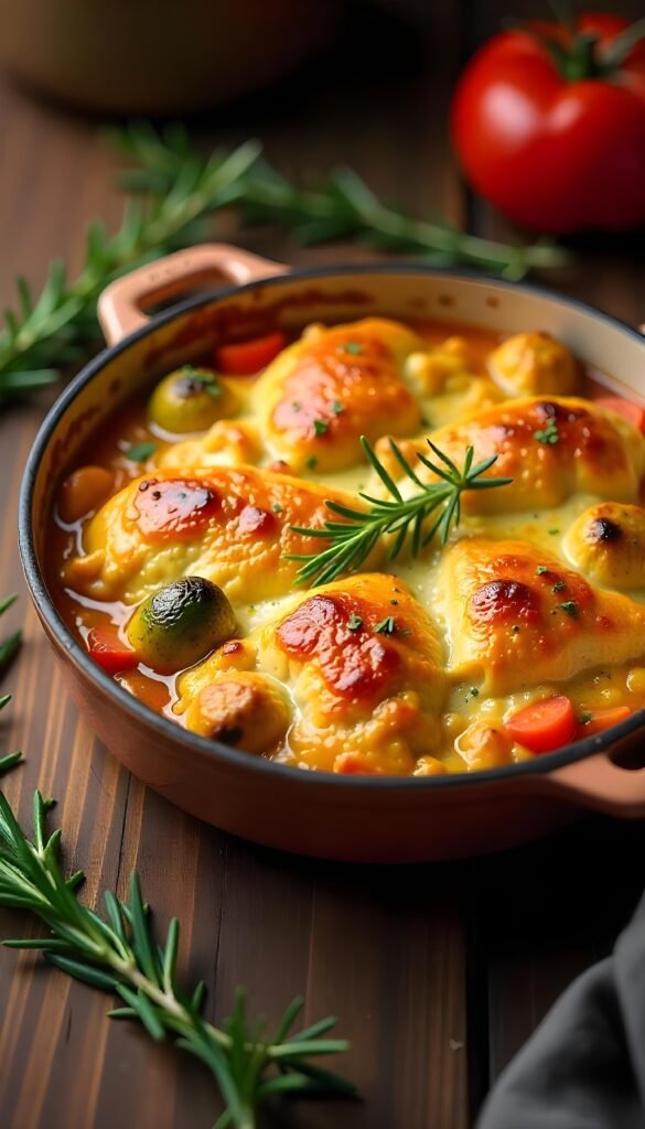 Savory Chicken and Vegetable Casserole