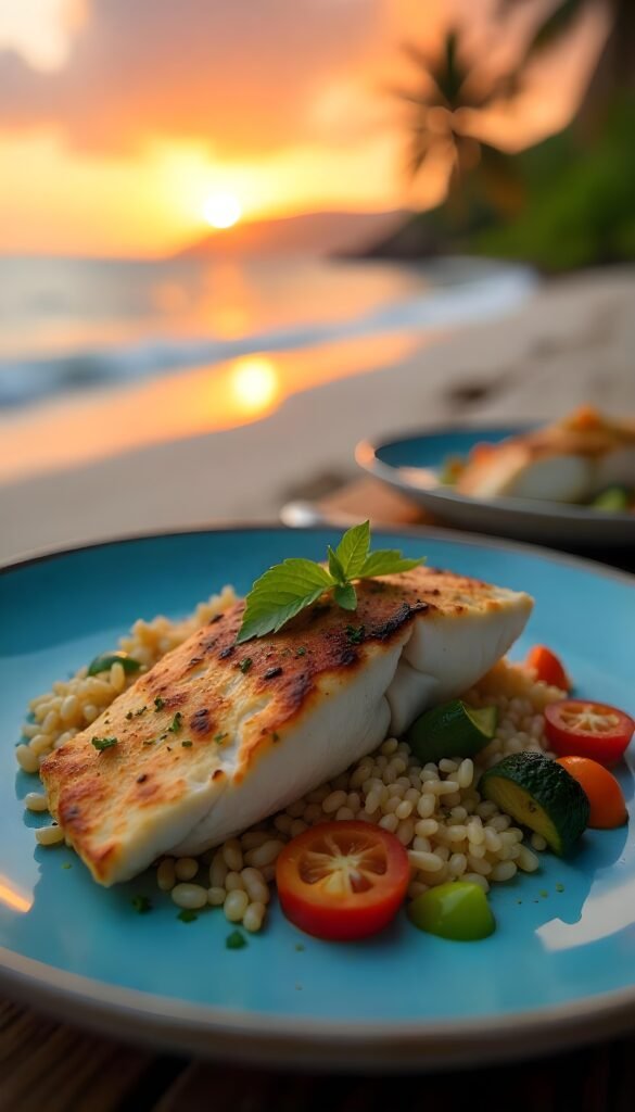 Sea Bass Baked in a Salt Crust