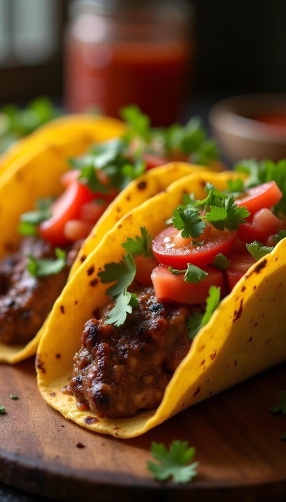 Authentic Beef Tacos al Pastor