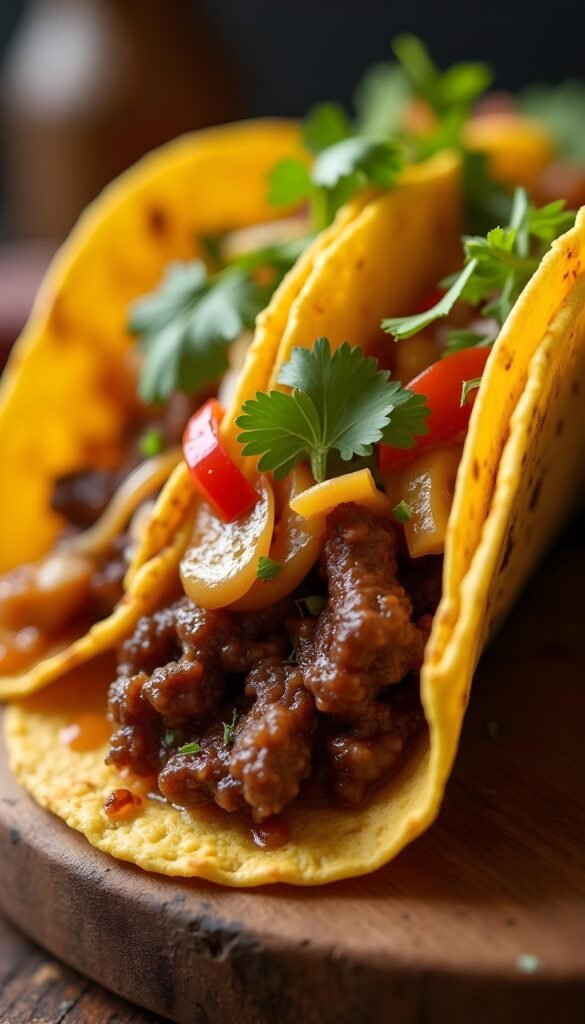 Authentic Beef Tacos al Pastor