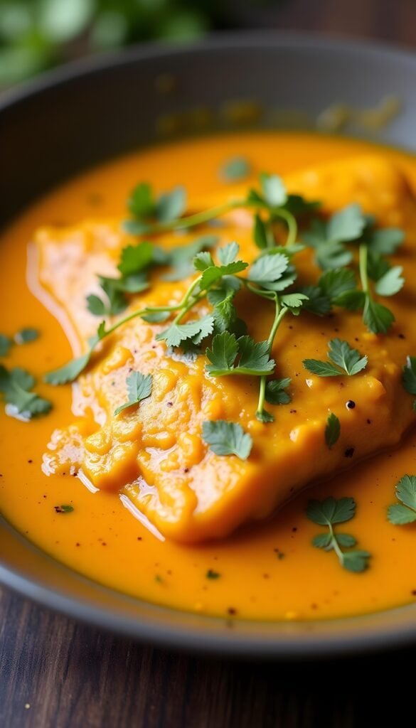 Creamy Tilapia Fish Korma
