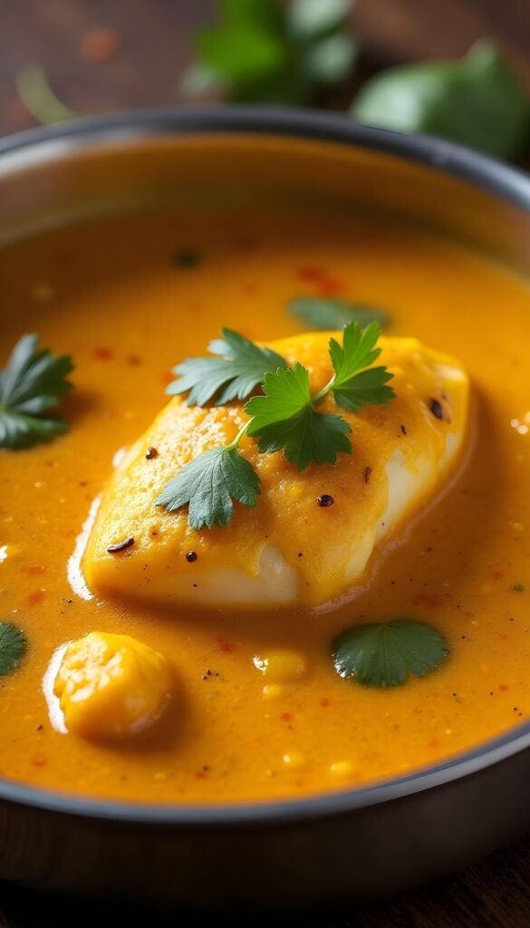 Creamy Tilapia Fish Korma