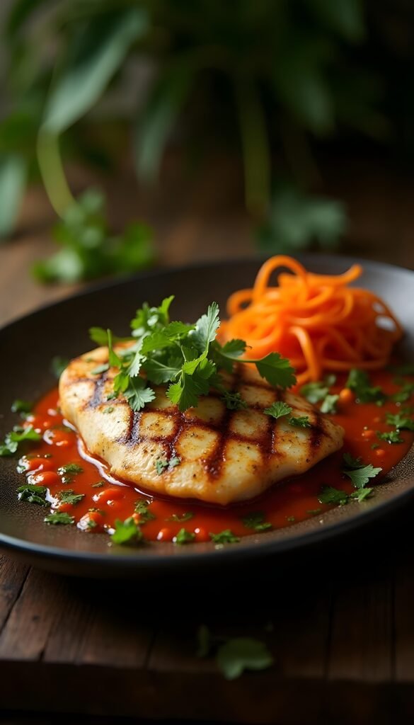Herb-Infused Vietnamese Grilled Tilapia