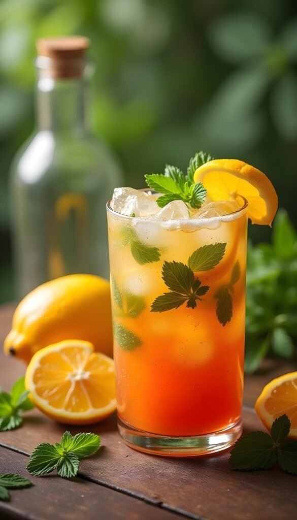 Refreshing Mediterranean Herbal Tonic