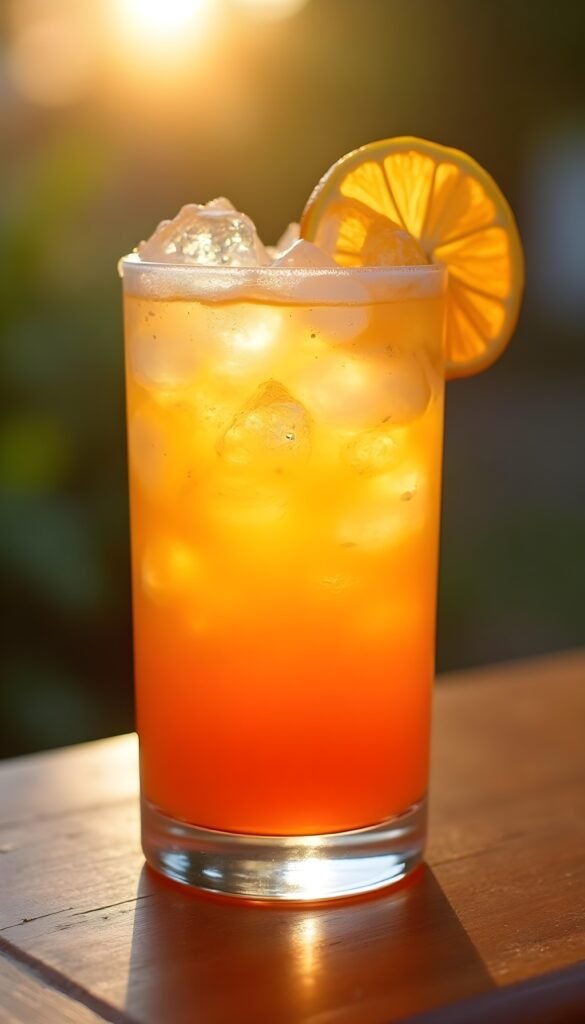 Refreshing Vodka Sunrise Cocktail