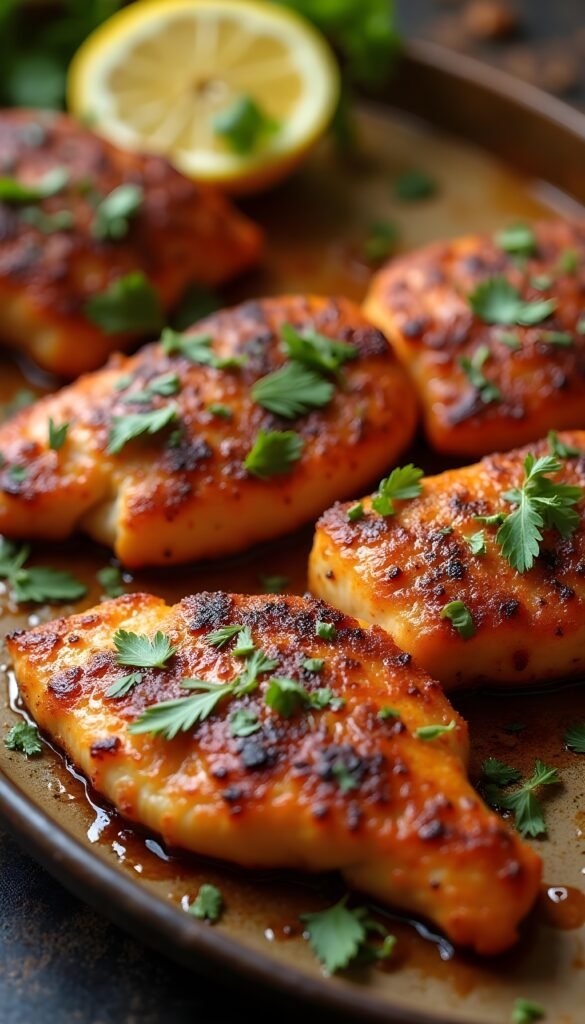 Spicy Cajun Blackened Tilapia
