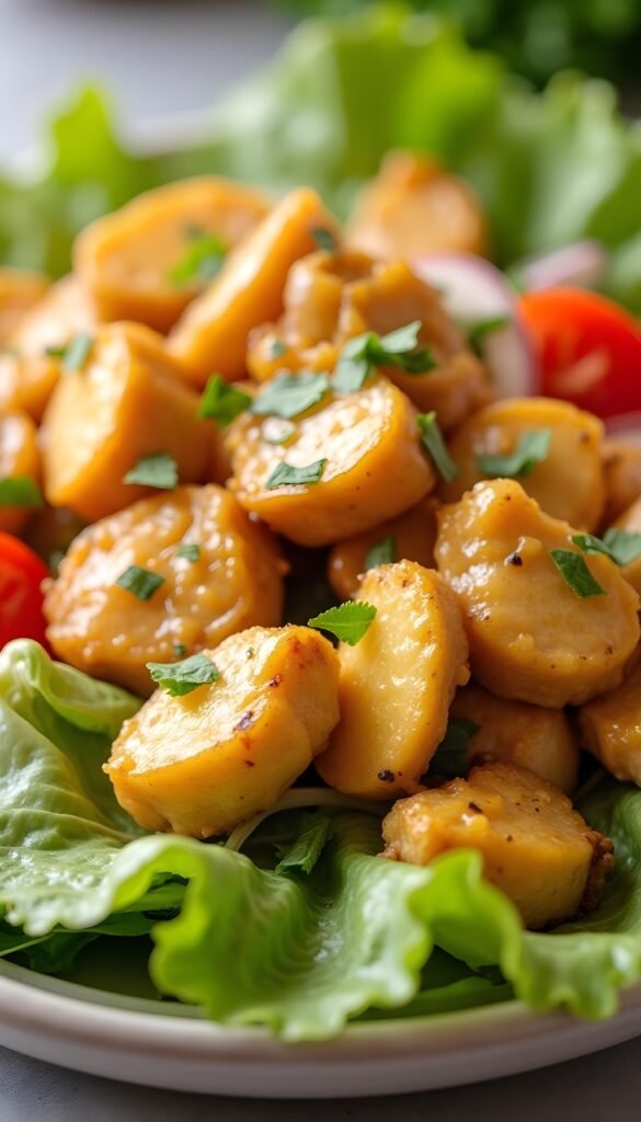 Tangy Honey Mustard Chicken Salad