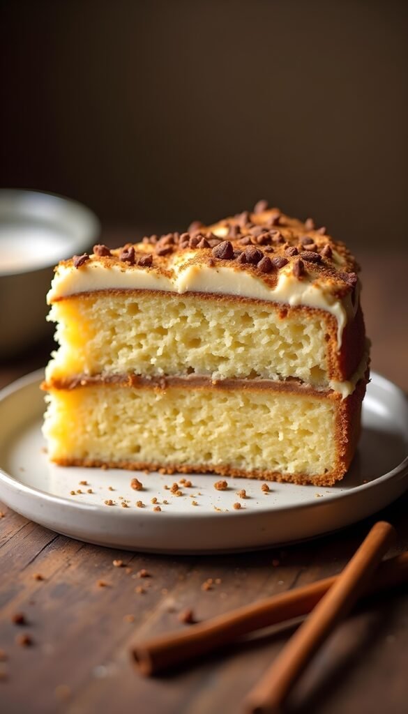 Spiced Vanilla Chai Cake