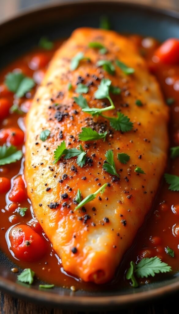 Zesty Spanish Paprika Tilapia