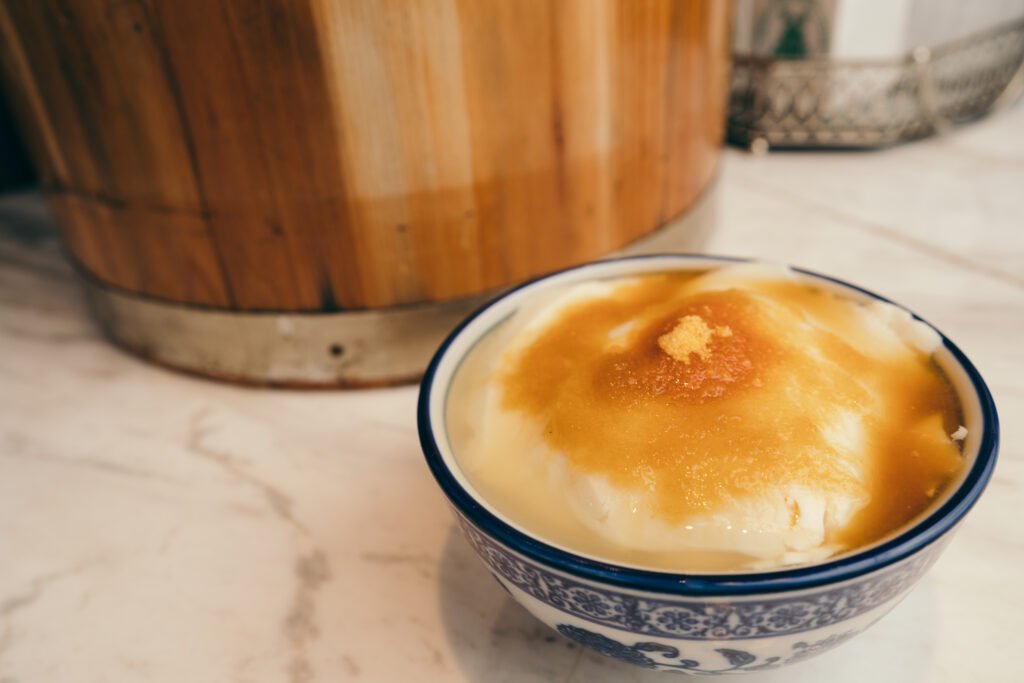 high-angle-view-sweet-food-table