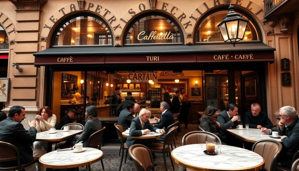 historic cafes Turin coffee tradition