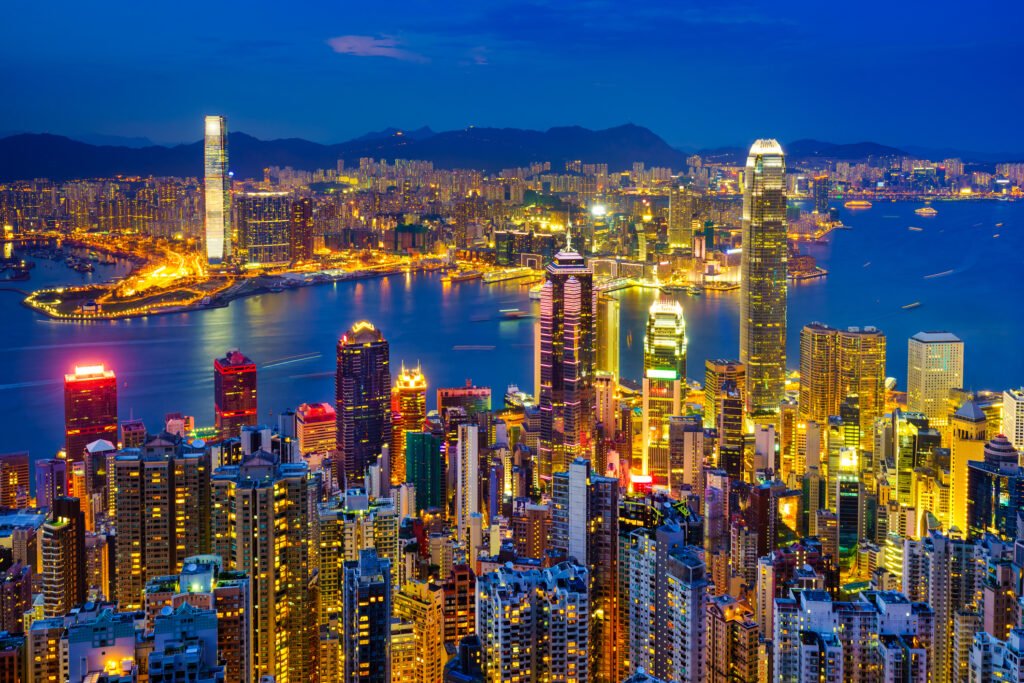 Hong Kong, Night view Hong Kong, Night view