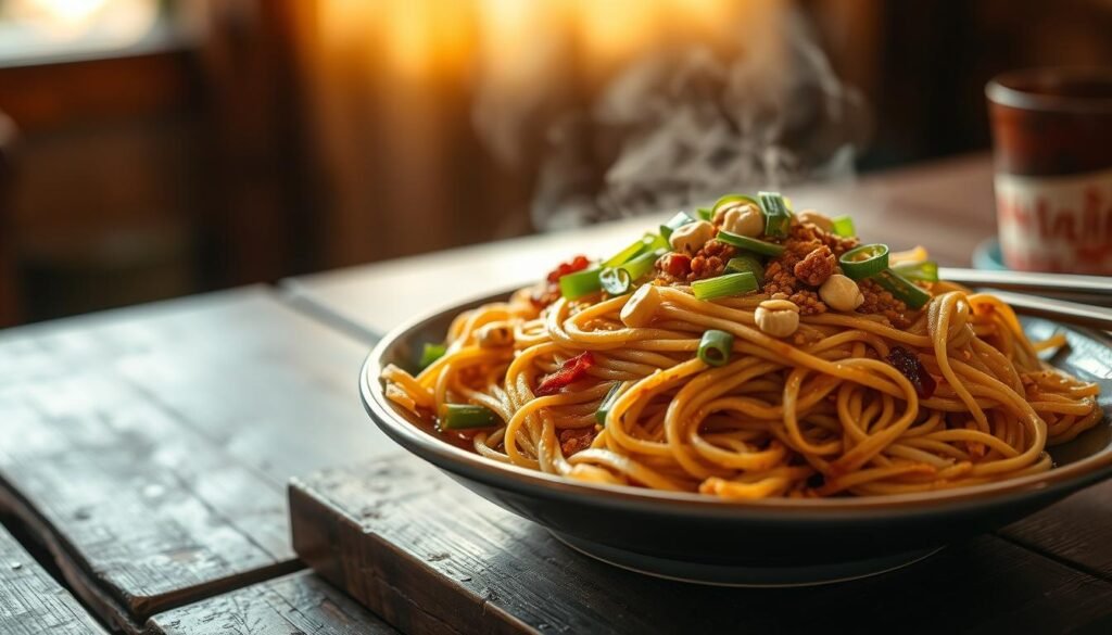 hot dry noodles