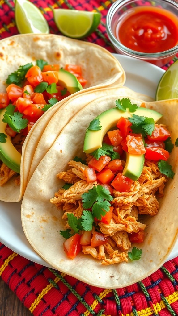 Zesty Chicken Tacos with Fresh Salsa